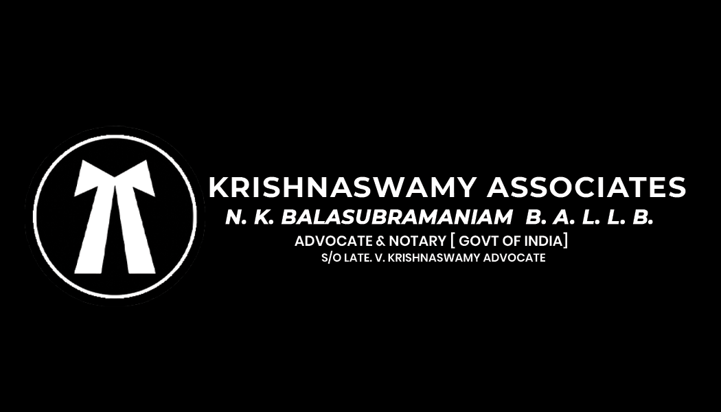 Krishnaswamy Associates Visiting Card Front